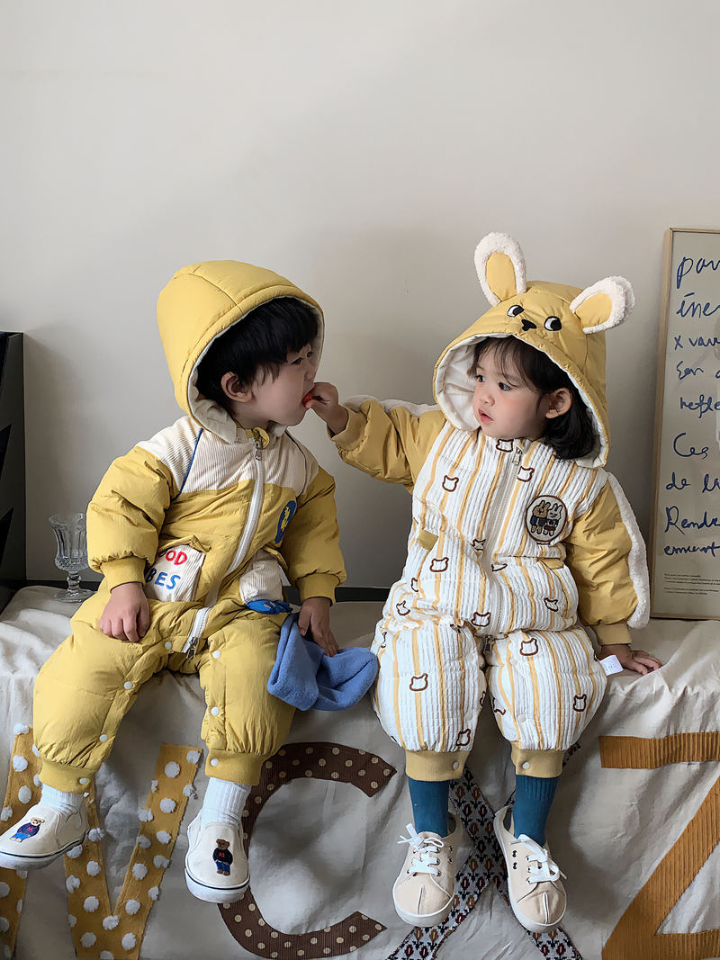 羽绒连体衣、羽绒外套